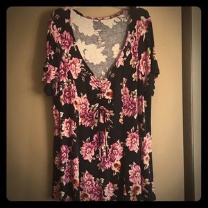 Torrid Super Soft Babydoll Tee, Size 3